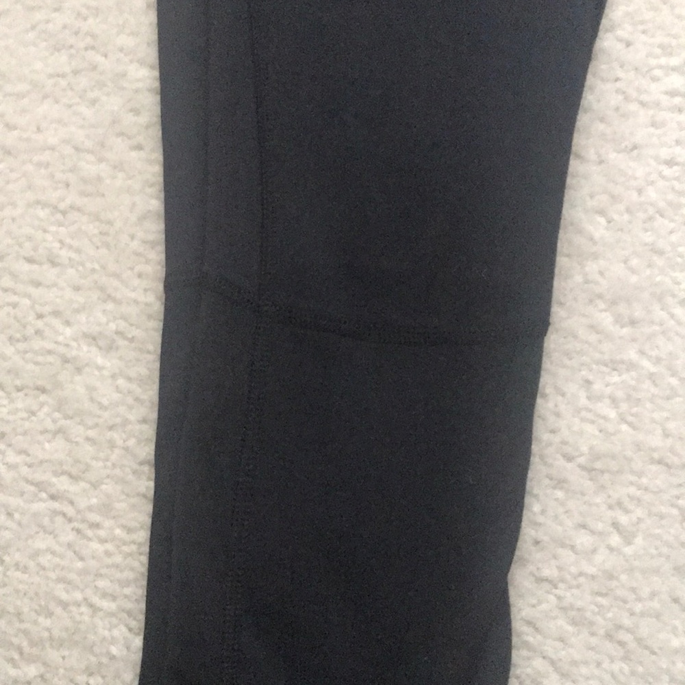 Reebok Solid Black Athletic Leggings - image 8